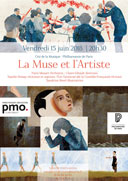 "La Muse et l'Artiste", concert dessiné le 15 juin