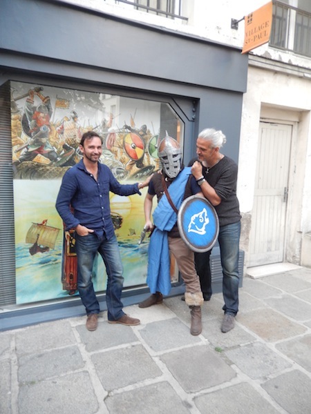 Instantanés de galeries BD parisiennes (3/3) : Vikings IIIe édition à la galerie Oblique