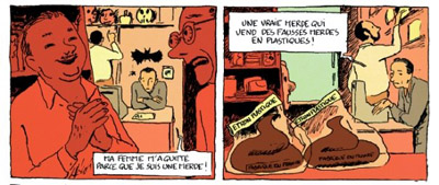 Un petit rien tout neuf avec un ventre jaune - Par Rabaté - Futuropolis