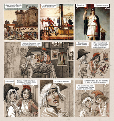 Le Ciel au-dessus du Louvre – Par Yslaire & J.-C. Carrière – Futuropolis / Musée du Louvre Editions
