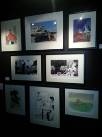 BRAFA 2013 : La BD se met au diapason de la peinture