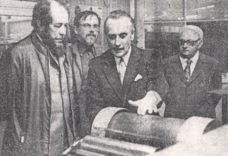 Alexandre Soljenitsyne et René Goscinny