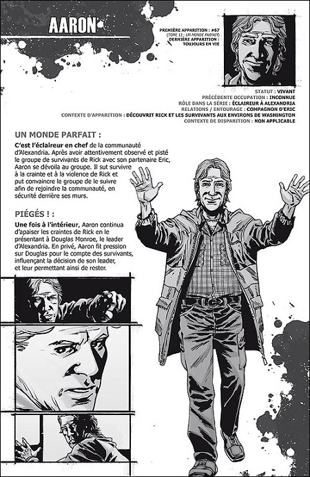 Walking Dead, le Guide de A à Z – Kirkman & Adlard & Daniel - Delcourt
