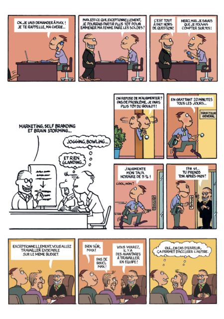 Les Collègues : La pause boulot - Par Patrice Guillon - La boîte à bulles