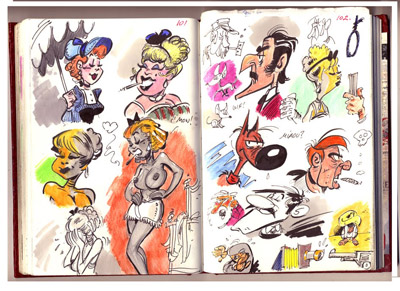 Les personnages de lucky luke