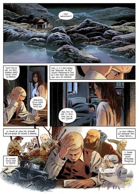 Jason Brice T3 : ce qui est révélé - Par Jovanovic & Alcante - Dupuis