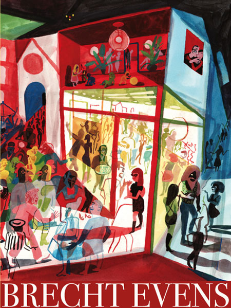 La Galerie Martel offre ses cimaises au dessinateur flamand Brecht Evens
