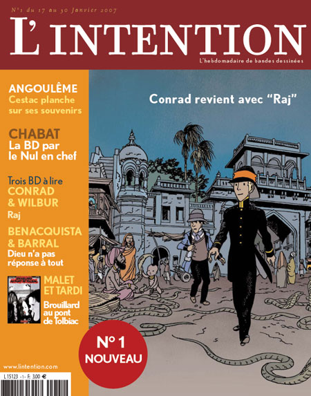 114. « L'intention », un nouvel hebdo de BD en kiosque en 2007