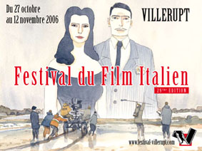 Gipi réalise l'affiche du Festival du film italien de Villerupt.