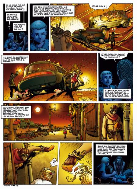 Golden city, T8 : Les Naufragés des abysses - Par Pecqueur, Malfin & Schelle - Delcourt