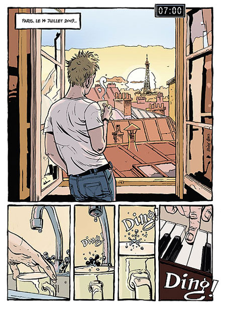 Harmonijka - A Backstage Story - Par Philippe Charlot, Miras et Greg Zlap - Ed. Glénat