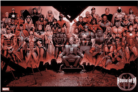 House of M - Par Brian M. Bendis et Olivier Coipel - Panini Comics/Marvel Deluxe