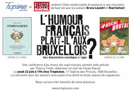 L'humour français plaît-il aux Bruxellois ?