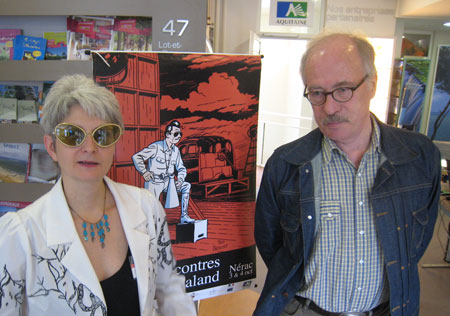 Isabelle Beaumenay-Chaland et Ted Benoit