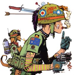 Jamie Hewlett, le gorille a bonne mine