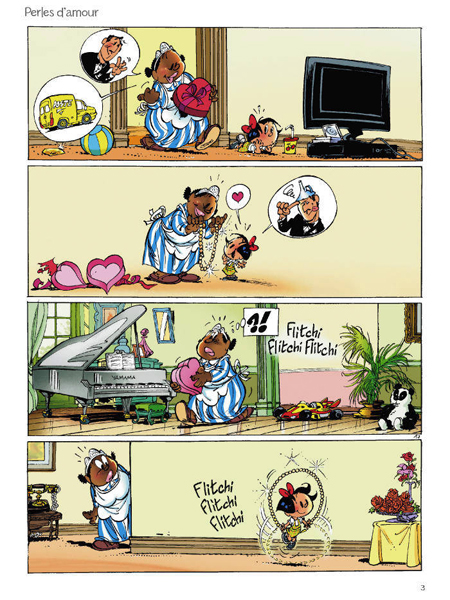 Mademoiselle Louise - T4 : "Cash-Cache" - Par Geerts & Salma - Dupuis