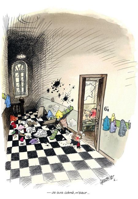 Bonjour, monde cruel ! - Par André Geerts - Dupuis
