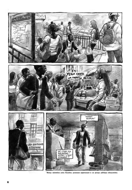 Malamine, un Africain à Paris - Par Edimo et Mbumbo - Editions Les enfants Rouges