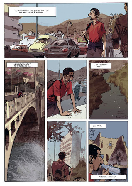 Meilleurs Vœux de Mostar - Par Frano Petruša - Dargaud