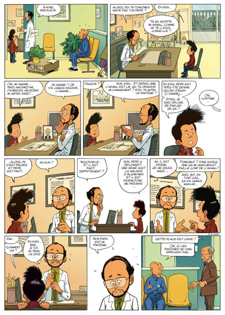 Mon Pépé est un fantôme - Saison 3 - Par Barral & TaDuc - Dupuis