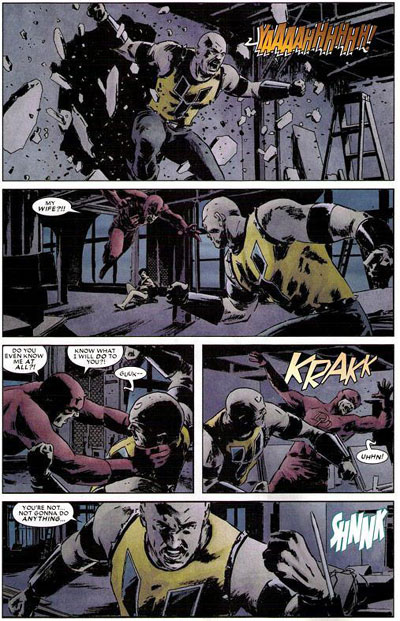 Dardevil contre le Gladiateur Photo : DR. ( c ) Marvel Comics