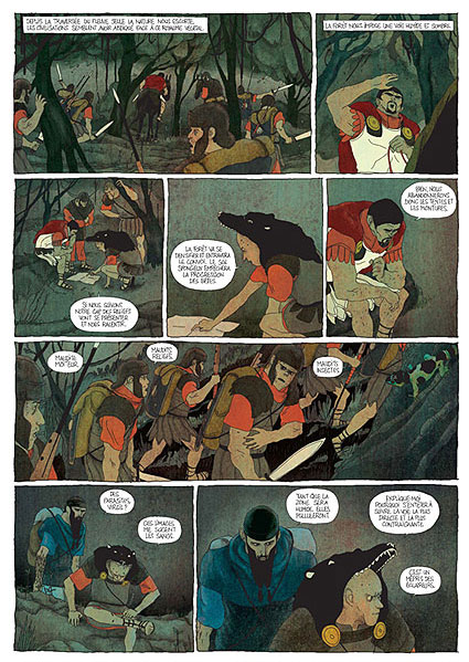 Pour l'Empire, tome 2 : Les Femmes (2 tomes parus sur 3) – Par Bastien Vivès, Merwan Chabane et Sandra Desmazières. En librairie le 27 août 2010.