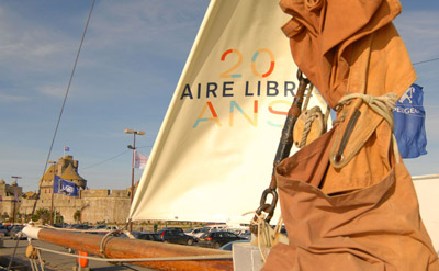 Saint-Malo 2008 : Le bateau Aire Libre