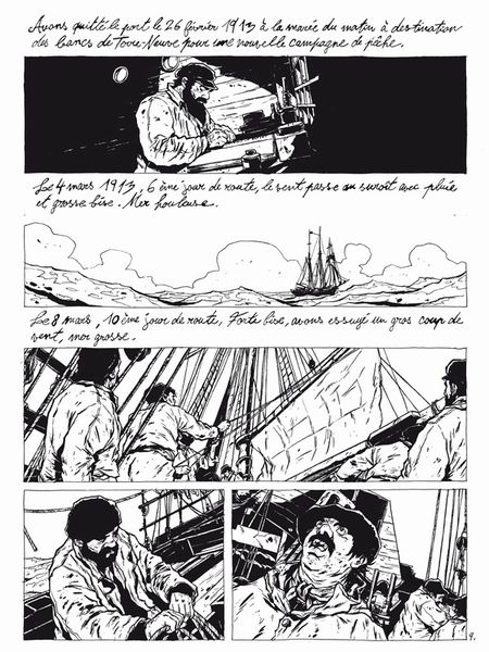 Terre-Neuvas - Par Christophe Chabouté - Vents d'Ouest