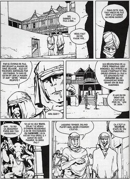 Les Scorpions du Désert, T5 : Quatre cailloux dans le feu, par Camuncoli & Casali - Casterman