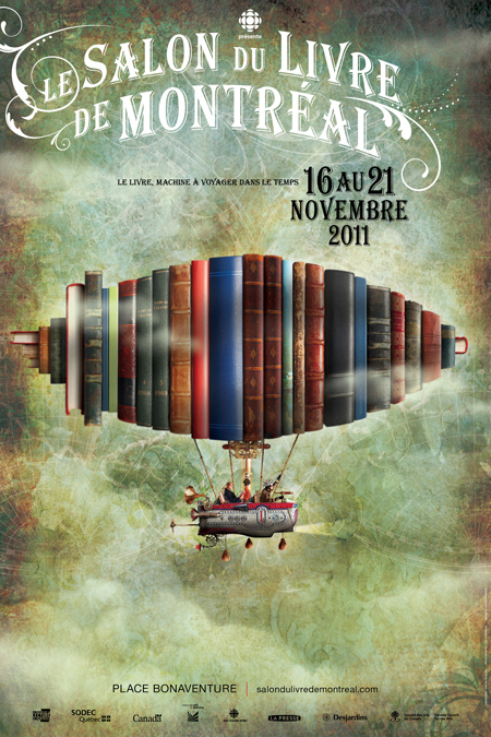 Belle affiche au Salon du livre de Montréal 2011