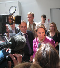Ségolène Royal, reine de la Cité de la Bande Dessinée !