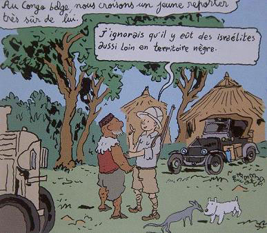 Tintin au Congo : ont-ils été toujours aussi timbrés ?