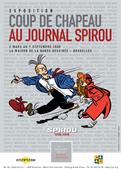 La Maison de la BD expose Spirou !