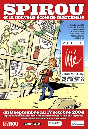 Au Musée Jijé en septembre, deux expos « Spirou » pour le prix d'une !