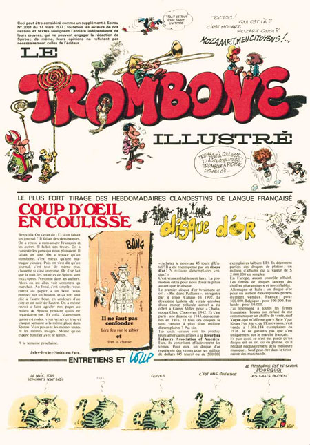 Le Trombone illustré, chant du cygne de la bande dessinée de l'âge d'or ?