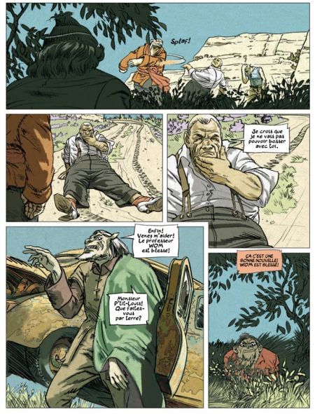 Dans les Villages - T7 : la déroute des synapses - Par Cabanes - Dupuis