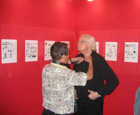 Willem dans les tuyaux de Beaubourg