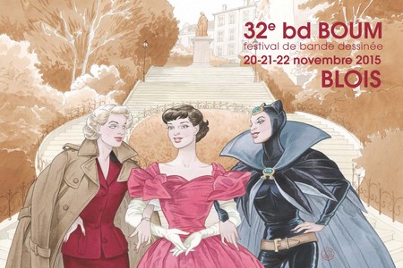 BD Boum de Blois : une affiche signée Annie Goetzinger