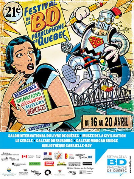 Le Festival de la BD francophone de Québec célèbre l'anniversaire de la « Vieille Capitale »