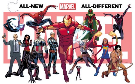 Tout nouveau, tout différent... Le visage de l'univers Marvel change ces prochains mois.