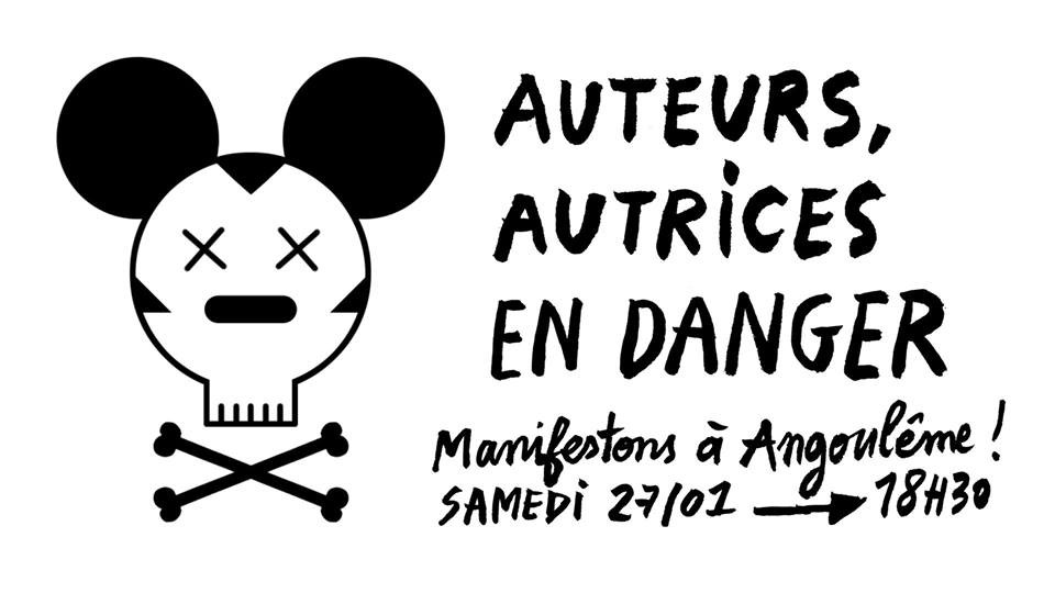 Le Collectif Artistes Auteurs en lutte à Angoulême et au-delà !