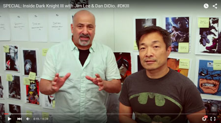 Une vidéo nous emmène dans les coulisses de DC Comics et de l'événement éditorial Dark Knight III : The Master Race.