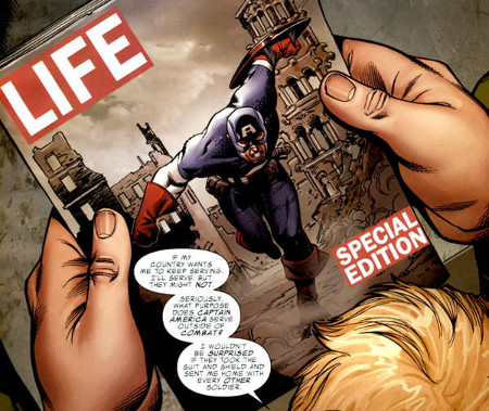 Captain America – Un Homme hors du temps – Par Mark Waid & Jorge Molina – Panini Comics