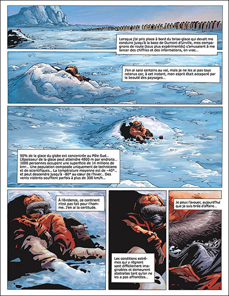 Climax - T1 : Le Désert blanc - Par Brahy, Corbeyran & Braquelaire - Dargaud