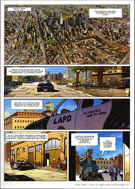 C.O.P.S. – T1 : Crash sur South Central - par Sautriot & Sarchione - Delcourt