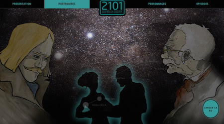Lancement de 2101.fr : une bande dessinée numérique qui interroge les rapports entre science et science-fiction 