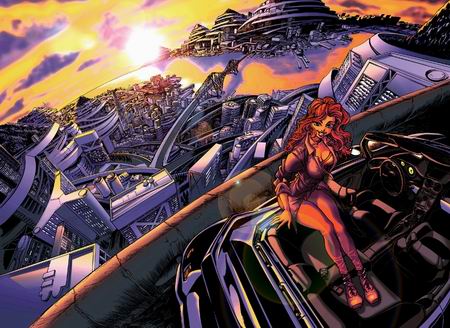 Couverture de la première édition HK 1.4 : "Paradiso" - par Hérault & Morvan – Glénat