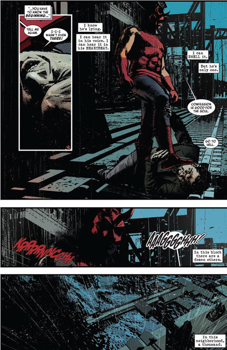 Daredevil Noir : « Poker Menteur » - par A. Irvine & T. Coker – Panini Comics