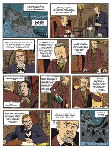 Les Démons des Carpathes – T1 : Le Testament du Comte Brasov – Par Chanoinat, Marniquet & Galopin - Delcourt