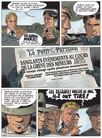La Trilogie Noire - T1 : La Vie est dégueulasse - Par Léo Malet, Daoudi et Bonifay - Casterman